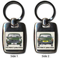 MGB GT Jubilee Edition 1975 Keyring 5